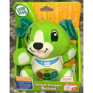 Leapfrog Plush Interactive Sing and Snuggle Scout  (NEW)
